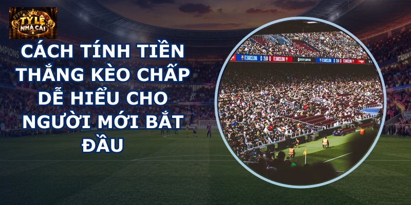 Cách tính tiền thắng kèo chấp