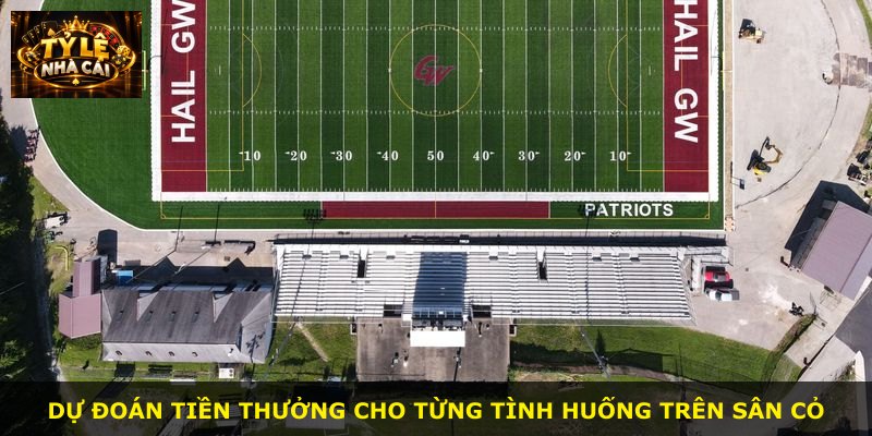 Dự đoán tiền thưởng cho từng tình huống trên sân cỏ